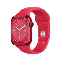 Apple Watch Series 8 智能手表 GPS版 45mm 红色铝金属表壳 运动型表带